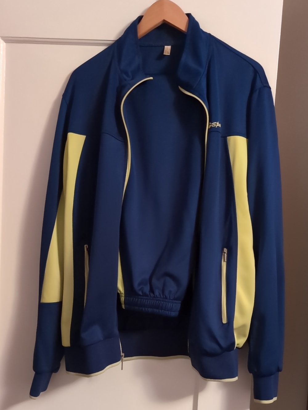 Men's Blue & Yellow Track Set